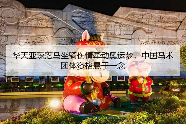 华天亚琛落马坐骑伤情牵动奥运梦，中国马术团体资格悬于一念